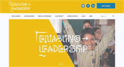 Desktop Screenshot of enablingleadership.org